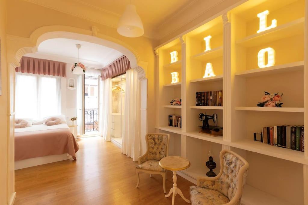 Apartamento Piso Diseno Deluxe Casco Viejo Entrada Autonoma Y Ascensor Bilbao Exterior foto